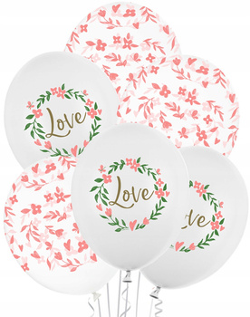 Balony 30 Cm, Love, Mix Partydeco