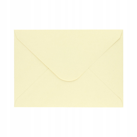 Koperta C6 Gładki Jasnokremowy 120g 10szt 280229 Galeria Papieru