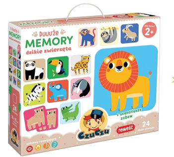 Duuuże Memory Dzikie Zwierzęta Czu Czu