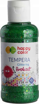 Farba Tempera Brokatowa 118Ml, Zielony, Happy Color