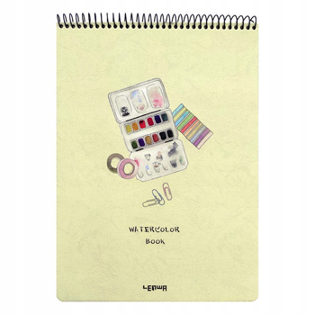 Kołoszkicownik 24K A4, Farbki I Spinacze Incood qx