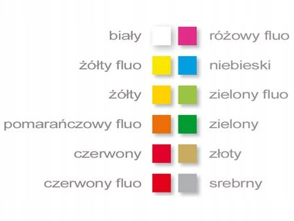 Papier Zielony Samoprzylepny A4-20 Kreska
