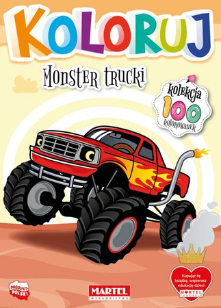 Kolekcja Koloruj - Monster Trucki Martel