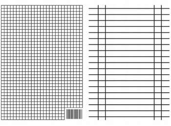 Liniuszek A4 Kratka / Linia Interdruk