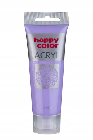 Farba Akrylowa 75Ml, Róż Pudrowy Pastelowy, Happy Color
