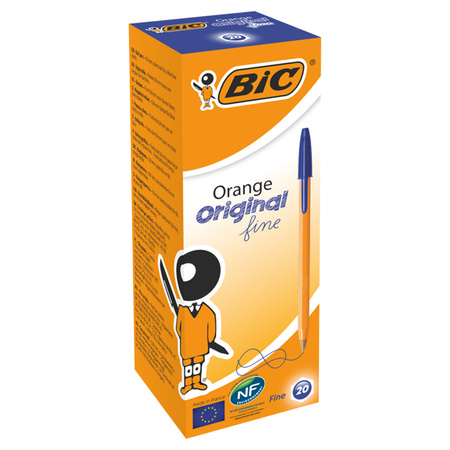 Długopis Orange Niebieski 20 sztuk Bic