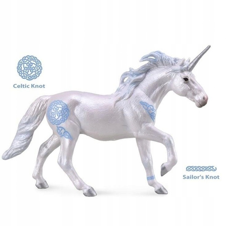Figurka Jednorożec Unicorn Stallion Blue Collecta