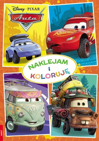 Disney/Pixar Auta. Naklejam I Koloruję Ameet