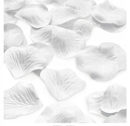 Płatki Róż W Woreczku, Biały (1 Op. / 100 Szt.) Partydeco