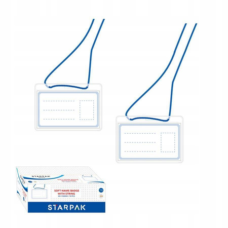 Identyfikator Pp 80x108 Na Taśmie 1 sztuka Starpak