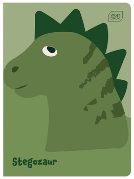 Zeszyt A5 16 Kratka 70g Uv Dinozauru Interdruk