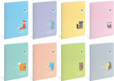 Zeszyt A5 32 Linia B&B Kids Pastel Interdruk