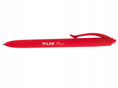 Długopis P1 Touch Czerwony, Milan, 1 sztuka