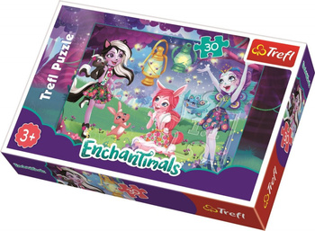 Puzzle 30 Magiczny Świat Enchantimals Trefl