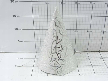 Czapki Papierowe Party Złote/Srebrne Onedollar