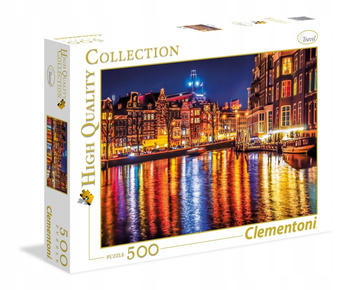 Puzzle 500 Amsterdam Nocą Trefl