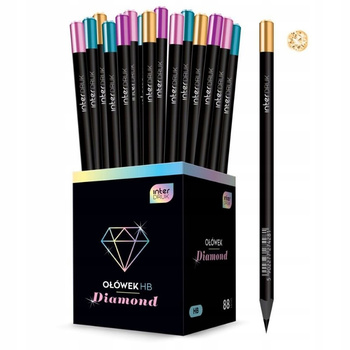 Ołówek Czarny Diamond Pastel Interdruk