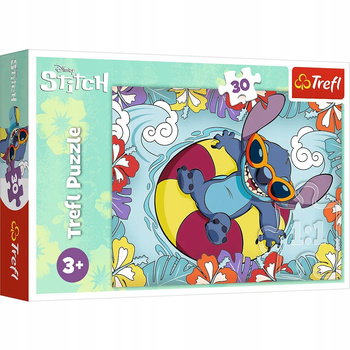 Puzzle 30 Lilo&Stitch Na Wakacjach Trefl
