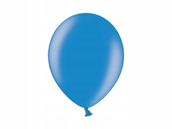 Balony 30Cm, Metallic Blue Partydeco