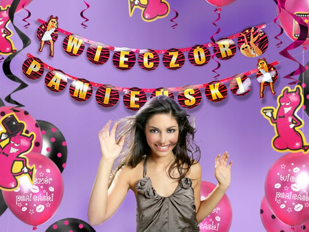 Baner Wieczór Panieński, 20 X 200 Cm Partydeco