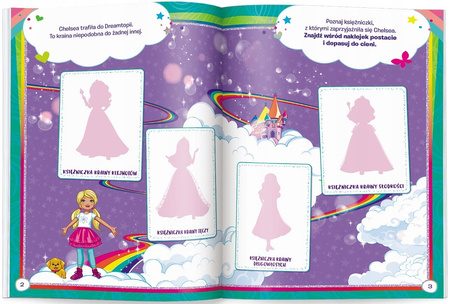Barbie Dreamtopia. 100 Brokatowych Naklejek Ameet