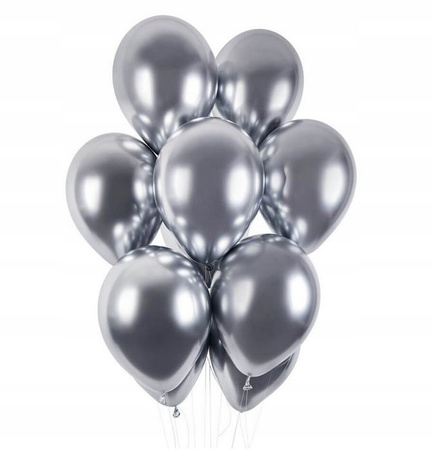 Baner Moje Urodziny, Srebrny, 16,5X90Cm Partydeco