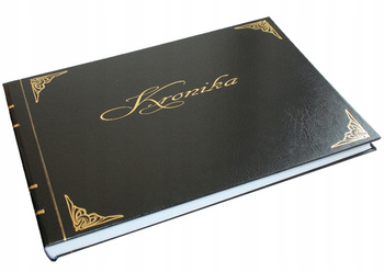 Kronika A3 Szyta Poziom Czarna Barbara