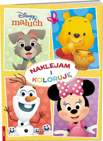 Disney Maluch. Naklejam I Koloruję Ameet