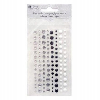 Kryształki Samoprzylepne , 120 Szt. GLaminowany Rock Dpcraft