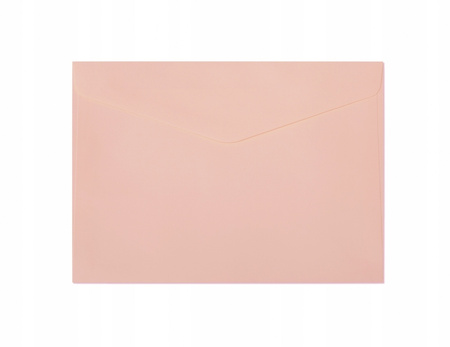 Koperta C5 Gładki Pudrowy Róż Satynowany Galeria Papieru