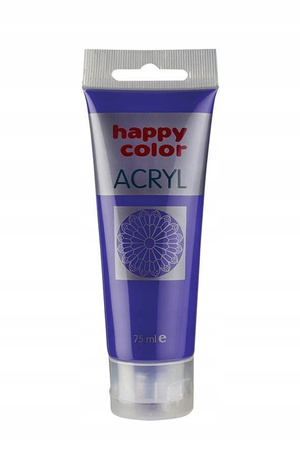 Farba Akrylowa 75Ml, Szary, Happy Color