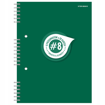Kołozeszyt B5 160K Student21 Kratka Top 2000