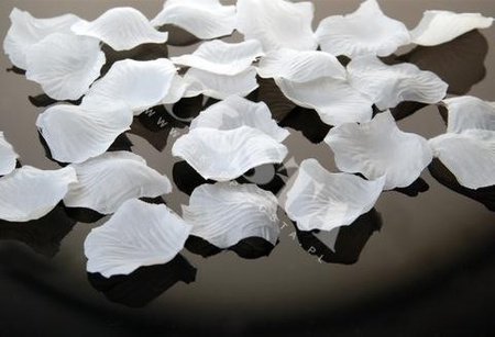 Płatki Róż W Woreczku, Biały (1 Op. / 100 Szt.) Partydeco