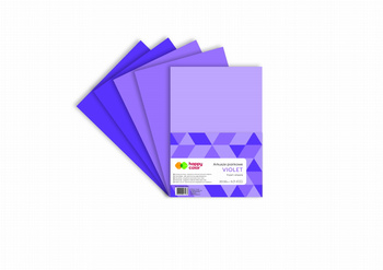 Arkusze Piankowe A4/5 Violet Happy Color