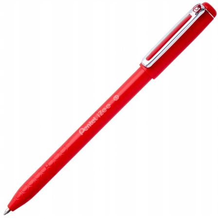 Długopis Izee 0,7mm B/Czerwony Pentel