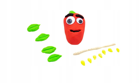 Masa Plastyczna Neon Frutolina Fun 4 Szt X 100 G Astra