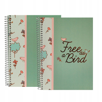 Kołobrulion A4 80K/90G Linia  B'Log Birds Ans210118 Evcorp