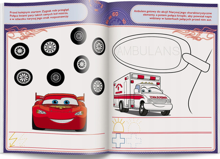 Disney/Pixar Auta. Ćwiczę Szlaczki Ameet