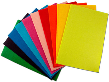 Filc A4/2Mm(200G) Mix 10Kol. Flamingo