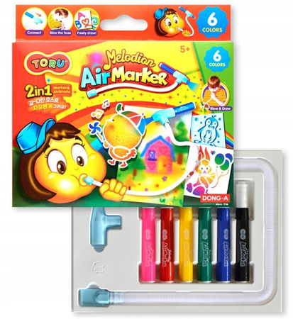 Air Marker 6 Kolorów Komplet Donga/Tadeo Toru