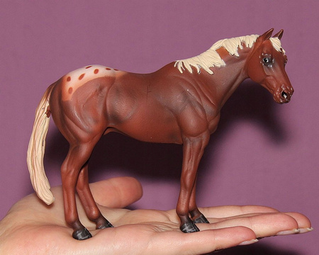 Figurka Ogier Rasy Appaloosa Maści Kasztan (Xl) Collecta