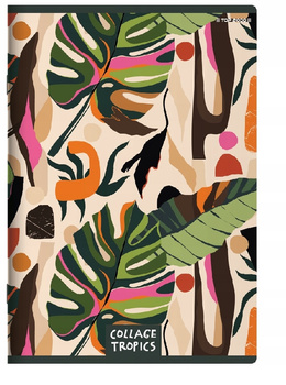 Zeszyt A5 96k Collage Kratka 70g Mix Top 2000