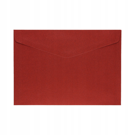 Koperta C5 Pearl Czerwony 150g 10szt. Galeria Papieru