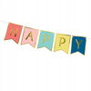 Baner Happy Birthday, Mix, 15 X 175 Cm Partydeco