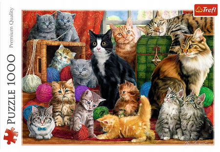 Puzzle 1000 Sanktuarium Las Lajas, Kolumbia Trefl