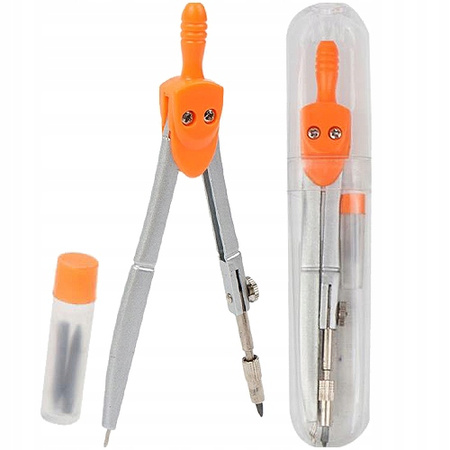 Cyrkiel Metal+Grafit Etui Starpak, 1 sztuka qx