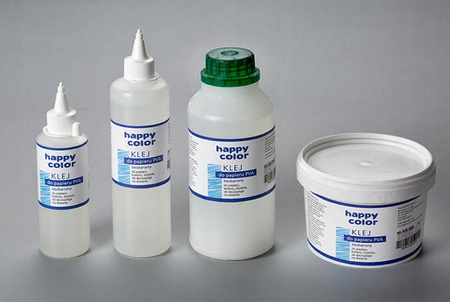 Klej Do Papieru Pva Butelka 500g Happy Color
