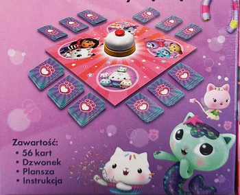 Gra Rodzinna Boom Boom Gabby's Dollhouse Trefl