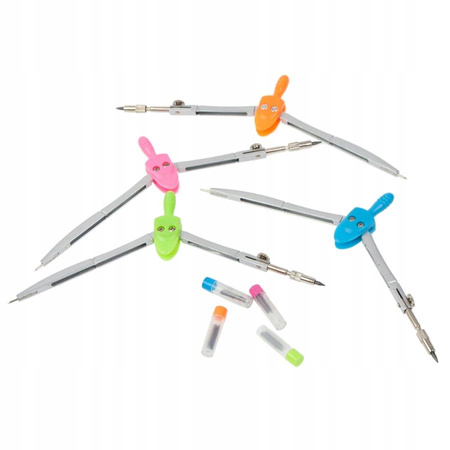 Cyrkiel Metal+Grafit Etui Starpak, 1 sztuka qx