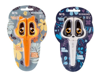 Nożyczki Szkolne Animal Planet 13,6cm, Z Happy Color